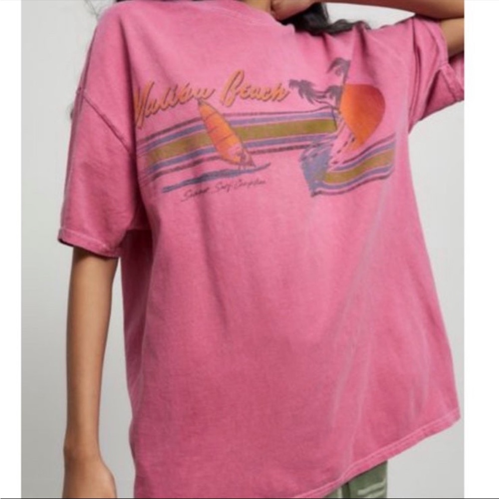 Urban Outfitters Malibu Beach Graphic T-Shirt Dress